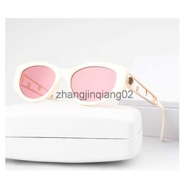 Designer Versage Sunglasses Cycle Luxurious Fashion Sports Polarize Sunglass For Mens Womans Vintage Brands Baseball Driving Beach Pink White Sun Glasses