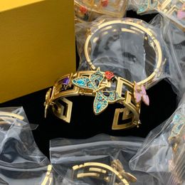 Necklace Fashion stereoscopic butterfly ladybug Women's Bracelet Necklace Ring Brooch Stud Earring hairpin Sets Brass Designer Jewellery Wedd