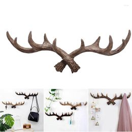 Hangers Retro Antler Hook Decoration Wall Hanging Coat Rack Clothing Store Entrance Key UD88