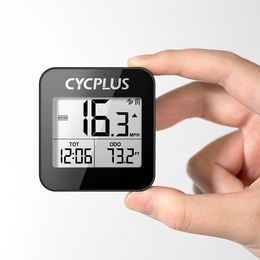 Bike Computers CYCPLUS Cycling GPS Bicycle Computer Bike Accessories Speedometer LED IPX6 Waterproof Odometer Wireless Stopwatch 230716