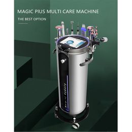 Professional 10 in 1 Hydra Diamond Microdermabrasion Machine facials Skin Polishing hydro dermabrasion machine RF Spray Ultrosonic Ion