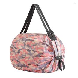 Storage Bags Folding Shopping Bag Portable Grocery Tote Waterproof Large Capacity Clothes Multifunctional Reusable Travel