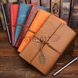 Notepads Notes Retro Notebook Diary Notepad Literature PU Leather Note Book Stationery Gifts Traveller Journal Planners Office School Supplies x0715