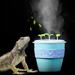 Reptile Supplies Air Humidifier USB Charging Portable Pet Fogger Device for Reptiles Snake Turtle Bearded Dragon Lizard Frog Plants 230717