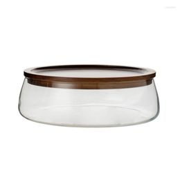 Storage Bottles Glass Bowl Box Multifunction Organisation Container Supplies For Candy Chocolate Biscuit Organise