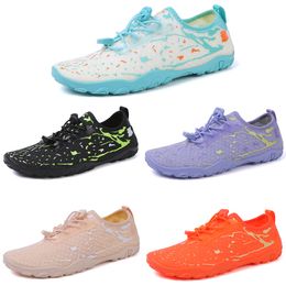 2023 wear resistant wading casual shoes men moon black green orange purple sneakers outdoor for all terrains color5