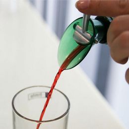 500pcs Bar Tools White Red Wine Aerator Plug Cap Bottle Pourer Pour with Silicone Seal Stopper Funnel Shutoff Green Color