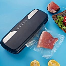 Vacuum Sealer Machine With Touch Screen, 6s~15s Sealing Time, Automatic Vacuum Air Sealing System For Food Preservation & Sous Vide Starter Kit, Compact Design
