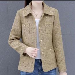 Women's Jackets Spring Fashion Mother Small Fragrant Wind Coat Net Red Female And Autumn Suit Middle-aged Western Style Jacket A1217