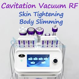 6 in 1 RF Cavitation Machine Vacuum Scution Body Skin Tightening Lipolaser Fat Removal Cellulite Reduction