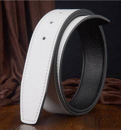 Mens womens Designers Belts Classic fashion luxury casual letter smooth buckle womens mens leather belt width 3.8cm with