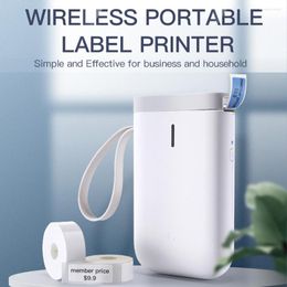 Portable Wireless Labels Ink-less Printer Bluetooth-compatible Thermal Picture Sign Mobile Printing For School Office Household