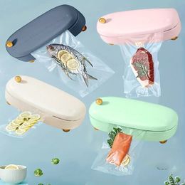 Portable Food Preservation Automatic Vacuum Sealer, Bag Heat Sealer Plastic Bag Sealer, For Food Snack Gadget Sealing, Three Modes