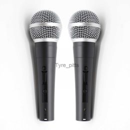 Microphones 2pcs Grade A quality 58LC 58SK replace for shuretype wire vocal 58 SM series microphone x0717