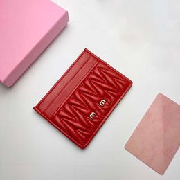 women wallet purse designer wallets porte monnaie mens small purses cardholder Cute Fashion Pink Black Card Holder 230717