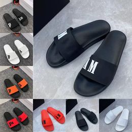 Großhandel Top Designer Hausschuhe Herren Damen Weiche Gummirutschen Sommer Strand Sandalen Outdoor Home Flache Flip Flops Lady Slipper 35-46