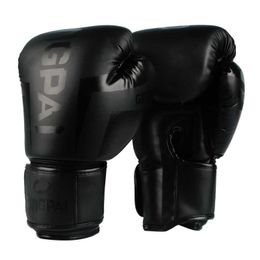 Protective Gear 6 10 12 OZ Adult Kids Boxing Gloves PU Leather Boxe De Luva Mitts Gloves Fight gloves man boxing Training Glove For Men Women HKD230718