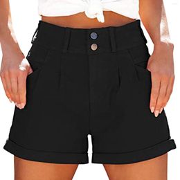 Women's Jeans Female Jean Shorts Women Summer Loose High Waist Zipper Slim Drawstring With Pockets Clothing