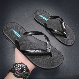 Slippers Summer Flip Flops Men Breathable Slippers Indoor House Beach Slides Casual Men's Sandals Fashion Slippers Men Outdoor Footwear L230718