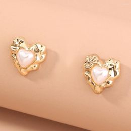 Dangle Earrings Baroque Pearl Amulets White Charms Amulet Gifts 925 Silver Natural Chinese Real Jewelry Charm Women Ear Studs