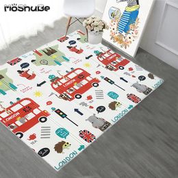 Play Mats Foldable Playmat XPE Foam Crawling Carpet Baby Play Mat Blanket Children Rug For Kids Educational Toys Soft Activity Game Floor 230718