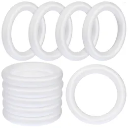 Decorative Flowers Foam Wreath Rings Ring Crafts Circle Round Form Large Blank Circular White Wreaths Polystyrene