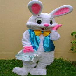 2019 Factory PROFESSIONAL EASTER BUNNY MASCOT COSTUME Bugs Rabbit Hare Adult Fancy Dress Cartoon Suit273m