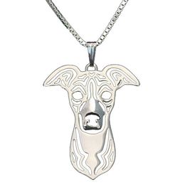 Pendant Necklaces Italian Greyhound Dog Animal Charm Year Gifts For Lovers Women Jewelry256A