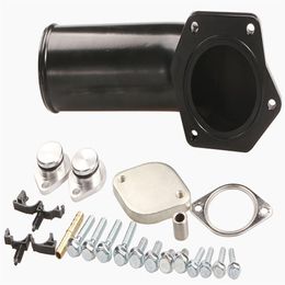 EGR Valve Delete Kit Intake Elbow Diecast for 08-10 Ford 6 4L Powerstroke Diesel2134