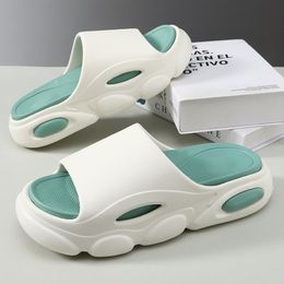 424 Comwarm Soft Platform Eva Slippers Women Men Fashion Flip Flops Unisex Home Shoe Bathroom Non-slip Slides Indoor Outdoor Sandals 230717 b