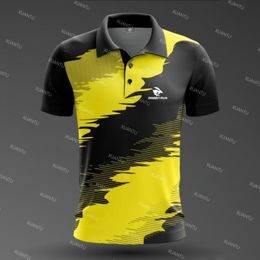 Men's Polos Summer Table Tennis High End Classic Short Sleeve Men's POLO Shirt Colour Contrast Collar Versatile Slim Fit Sports T-shirt 230717