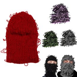 Fashion Face Masks Neck Gaiter Fun Ghost Balaclava Men Costume Hats Halloween Gift Warm Soft Crochet Bucket Hat Halloween Gift Warm Soft Balaclava Hat 230717