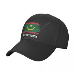 Ball Caps Baseball Cap Mauritania Flag Cool Mauritanians Fans Wild Sun Shade Peaked Adjustable Outdoor For Men Women