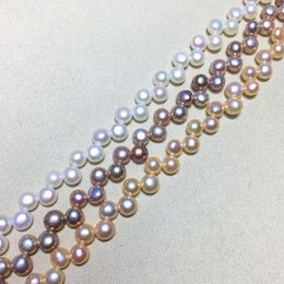 Chains 6-7mm Real Freshwater Natural Pearl Necklace Jewellery Nice Party Wedding Gift 10pcs/lot