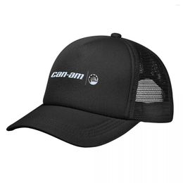 Ball Caps Can-Am Mesh Baseball Cap Unisex Hip-Hop Sun Hats BRP Motorcycle Dad Hat Adjustable Polyester Sports Washable Trucker