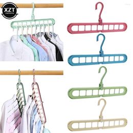 Hangers Space Saving Clothes Hanger Racks 9 Ports Drying Rack Magic Pant Bedroom Wardrobe Coat Organizer Storage