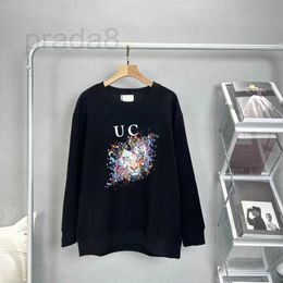 Women's Hoodies & Sweatshirts Designer Live goods Autumn and winter tiger splash color men's women's blouses lovers' sweater GL5I