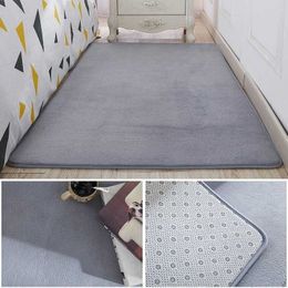 Mattor Nordiska mattor för vardagsrum med låg högmatta barn säng rum fluffiga golvmattor fönster sängen heminredning fleece matta R230718