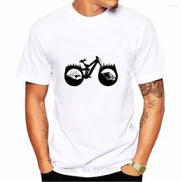 Men's T Shirts Enduro Bicyle Men Shirt Tshirt 2023 Unique Fashion Personalized Short Sleeve Printed O Neck Tee For