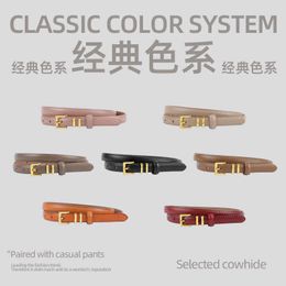 Famous brand belt Women's leather thin belts fashion Designer belt decorative dress suit Jeans Girdle versatile style waistband TopSelling