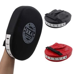 Protective Gear Muay Thai Boxing Gloves Kickboxing Sanda Gloves Hand Target Protective Pad Punch Karate Taekwondo Mitt MMA Foam Boxer Training HKD230718