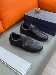 Men's sneakers New luxury design imported cowhide leather upper men's casual shoes size 38-40