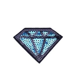 10PCS Diamond Sequined Patches for Clothing Iron on Transfer Applique Fashion Patch for Jeans Bags DIY Sew on Embroidery Sequins180Y