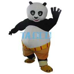 Fast Ship Kung fu panda Mascot Costume Party Cute party Fancy Dress Bambini adulti Size175g