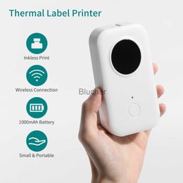 Printers AIMO D30 Label Maker Machine Mini Pocket Thermal Label Printer All in One BT Connect Adhesive Tag DIY Date Journal Label Machine x0717