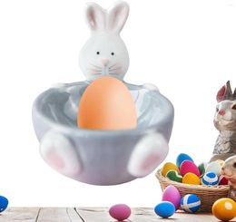 Bowls Egg Cups For Soft Boiled Eggs | Ceramic Easter Decorations Home Kitchen - Dinner Room Table Centrepiece Breakfast Brunch