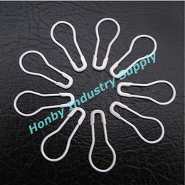 1000 pcs 22mm pearl white Colour bulb shape safety pin good for haing tag DIY craft jewerly making282l