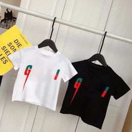 2023 Fashion Kids T-shirts Luxury Children Short Sleeves Letters Printed Baby t-shirt Boys Tops Clothing Tees Girl Cotton Tees Asian Size