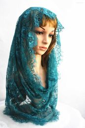 Scarves Catholic Lace Veil Mantilla Lady Head Covering Infinity Scarf