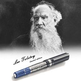 PURE PEARL Top Quality luxury Roller ball Pen Classic limited Special edition Great writer Leo Tolstoy Victor Hugo Writing Smooth 300z